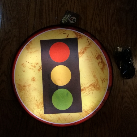 ☀ NWT Stop Lights Light Up Sign ☀ - Picture 3 of 5